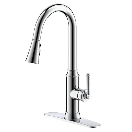 Proflo Single Handle Pull Down Kitchen Faucet in Polished Chrome PFXC5817CP